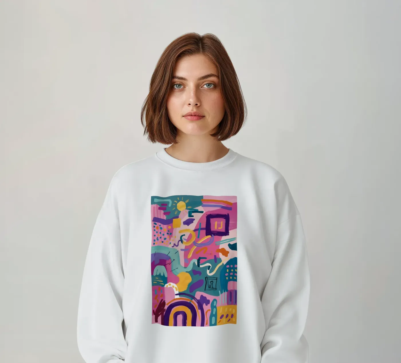 Rhythmic Color Code felpa da Zep Layers