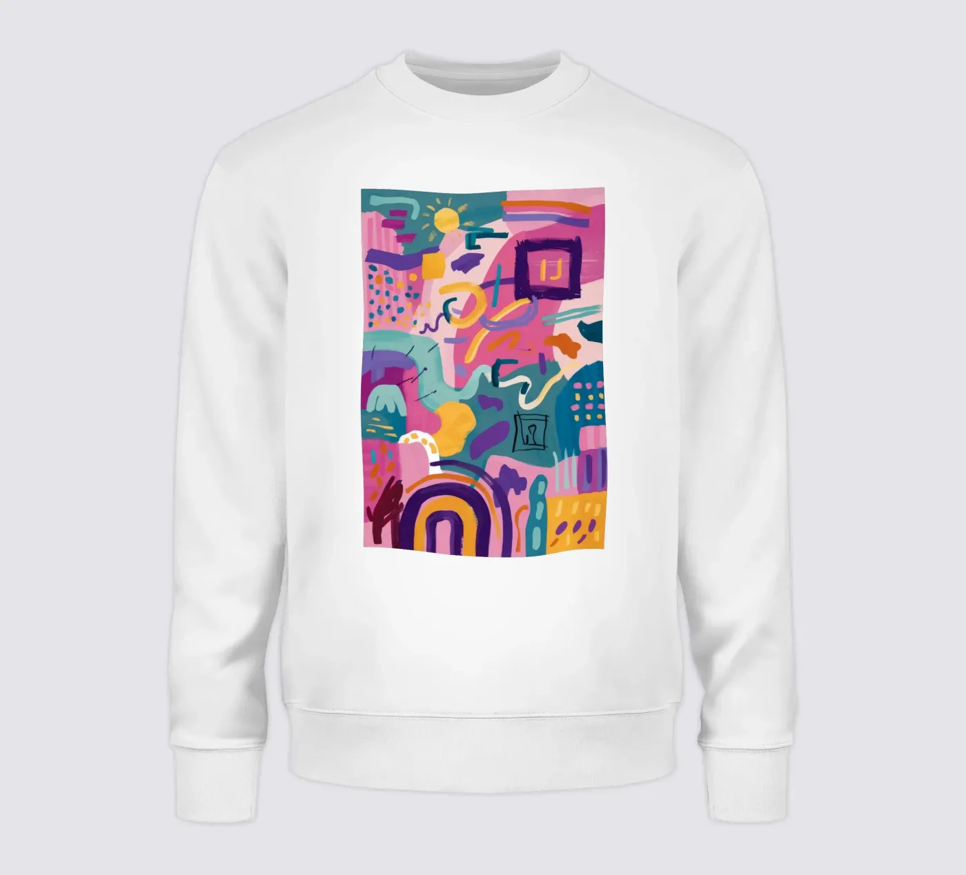 Rhythmic Color Code sweatshirt by Zep Layers