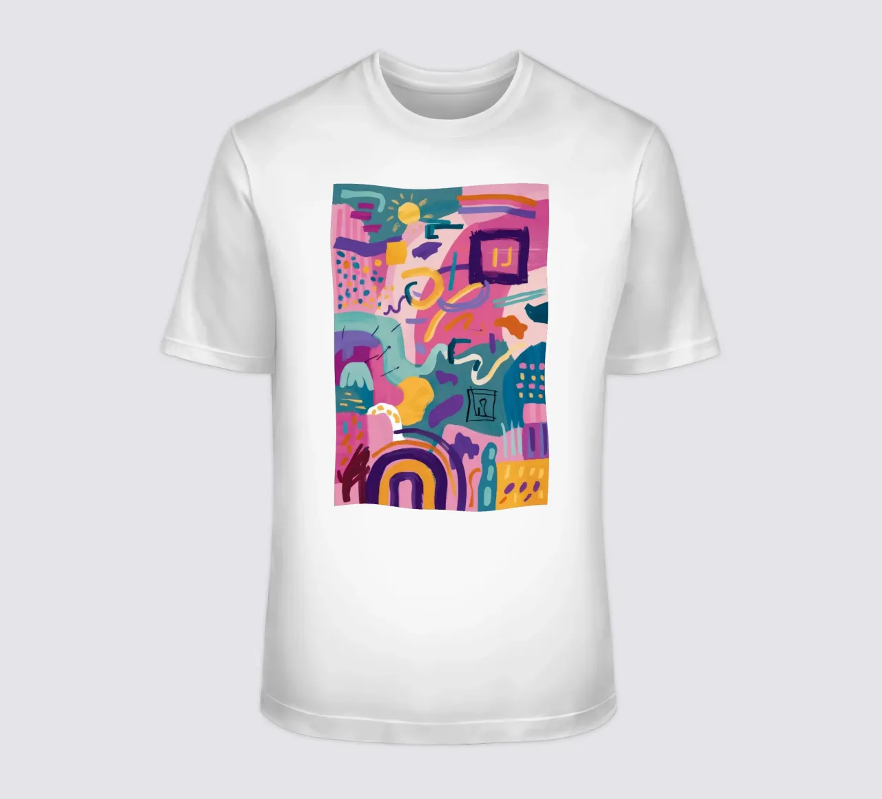 Codice colore ritmico t-shirt da Zep Layers