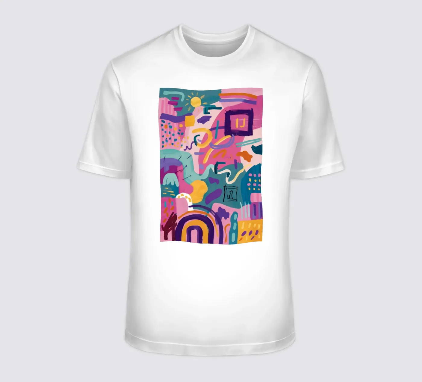 Codice colore ritmico t-shirt da Zep Layers