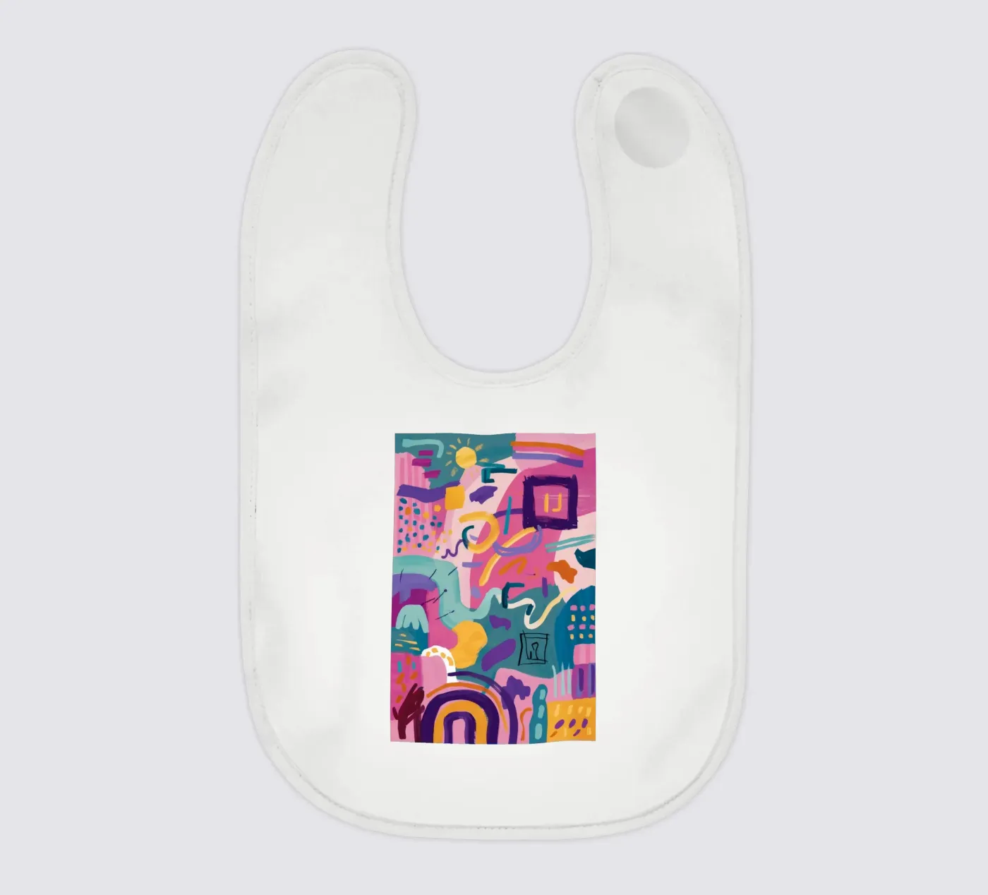 Rhythmic Color Code Babylätzchen von Zep Layers