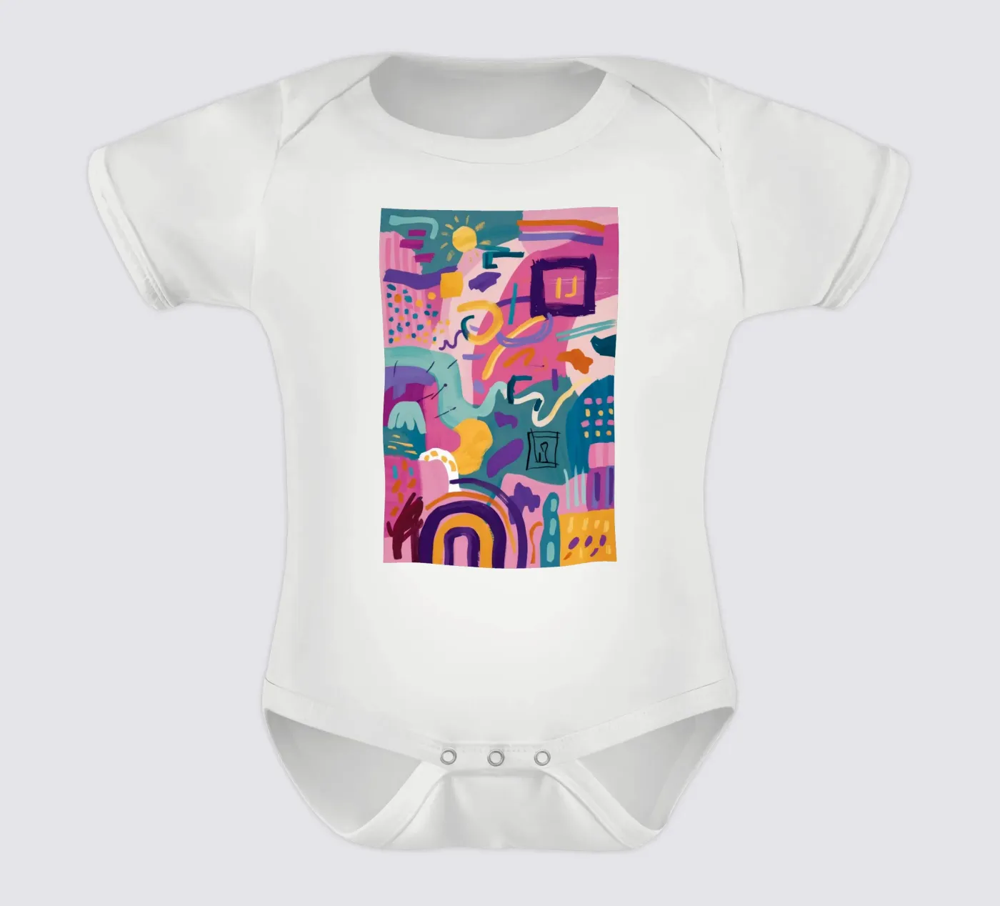 Rhythmic Color Code body bébé de Zep Layers