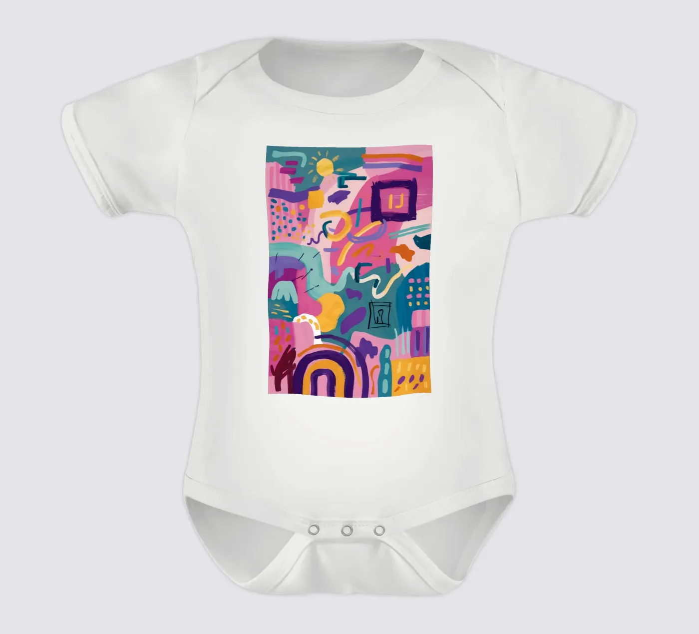 Code couleur rythmique body bébé de Zep Layers