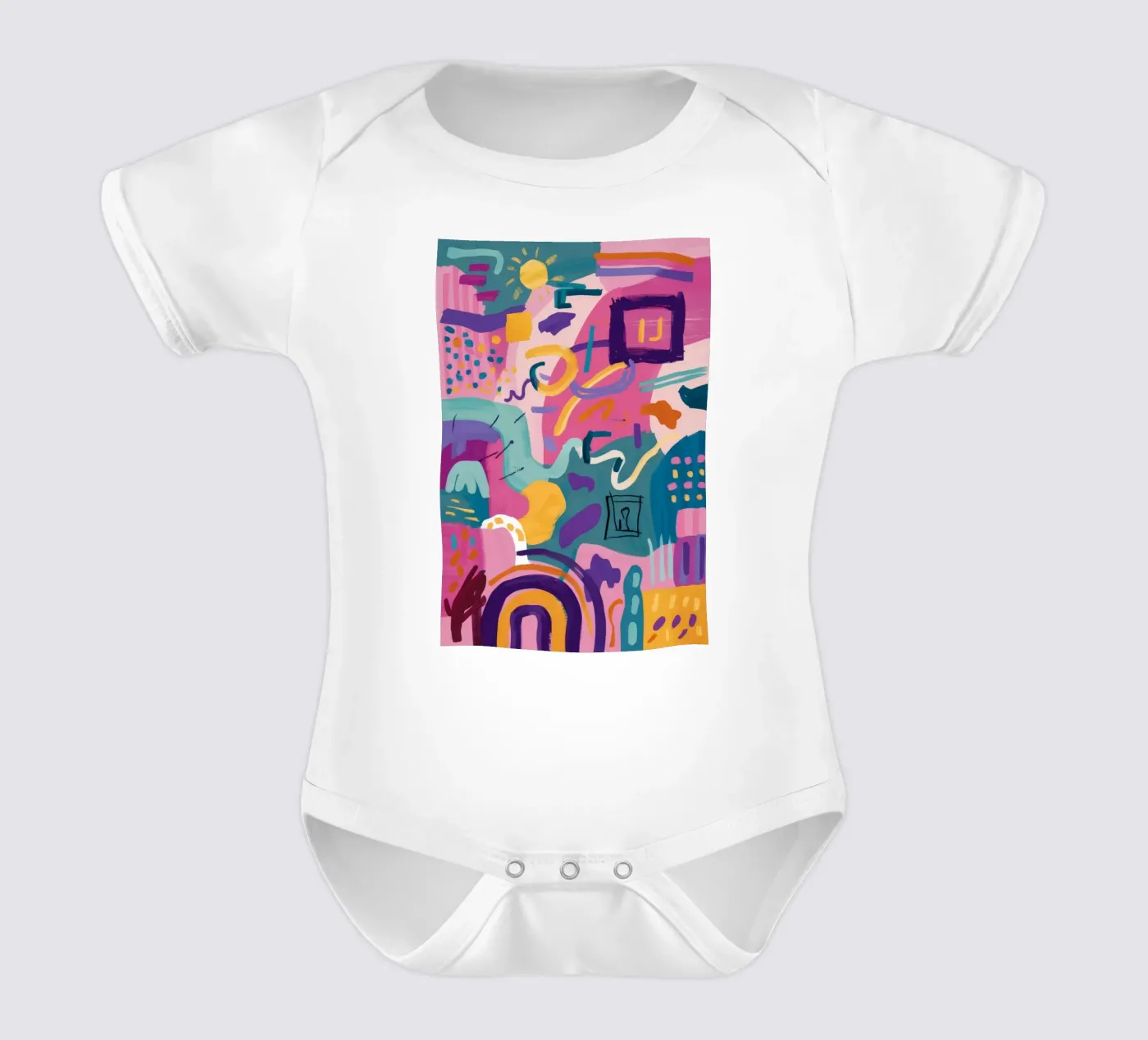 Code couleur rythmique body bébé de Zep Layers