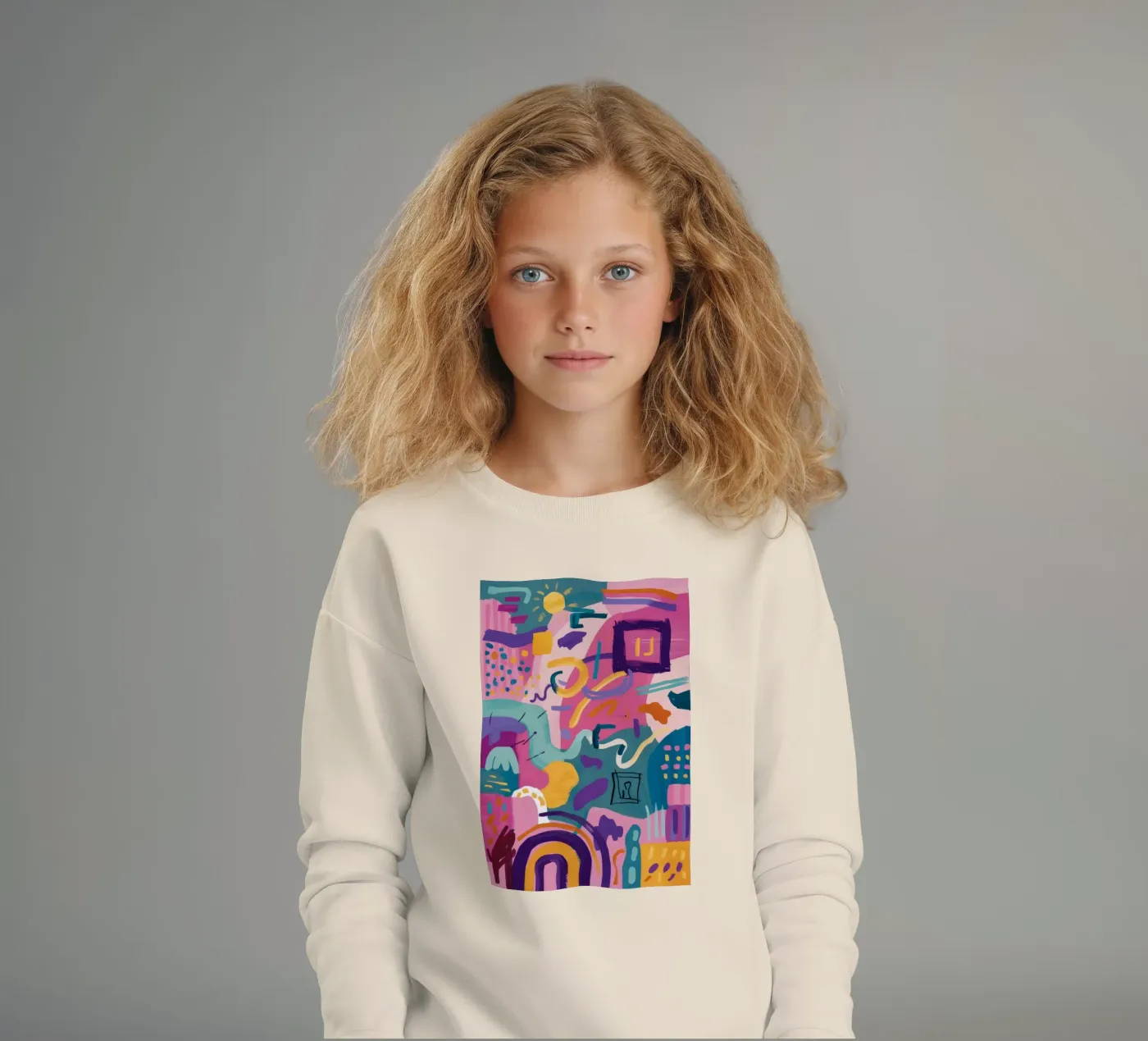 Code couleur rythmique sweat enfant de Zep Layers