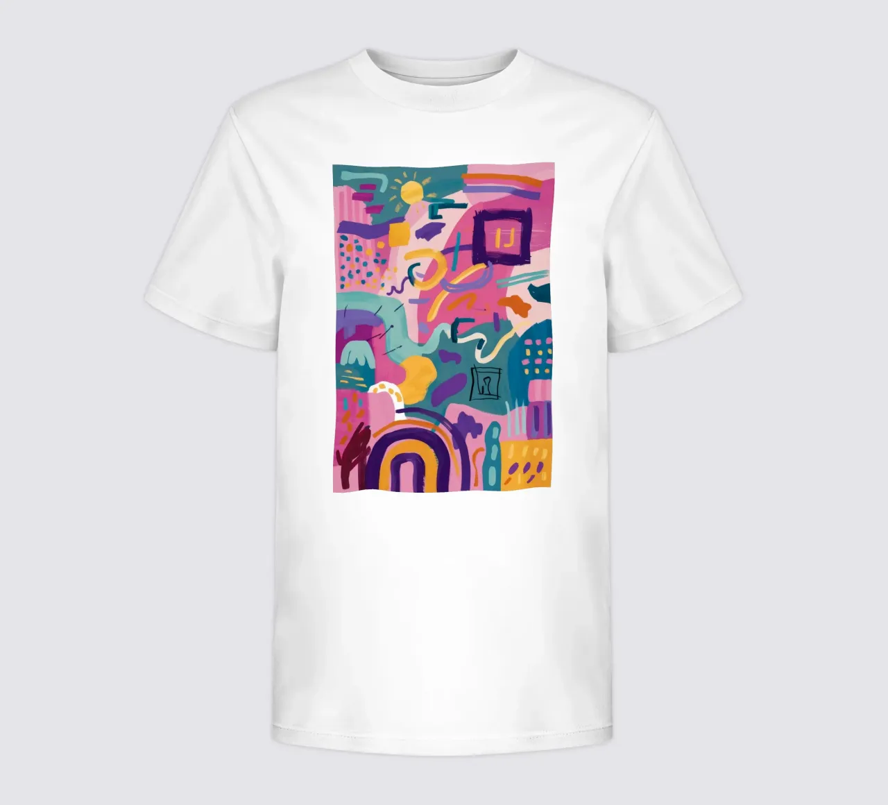 Rhythmischer Farbcode Kinder T-Shirt von Zep Layers