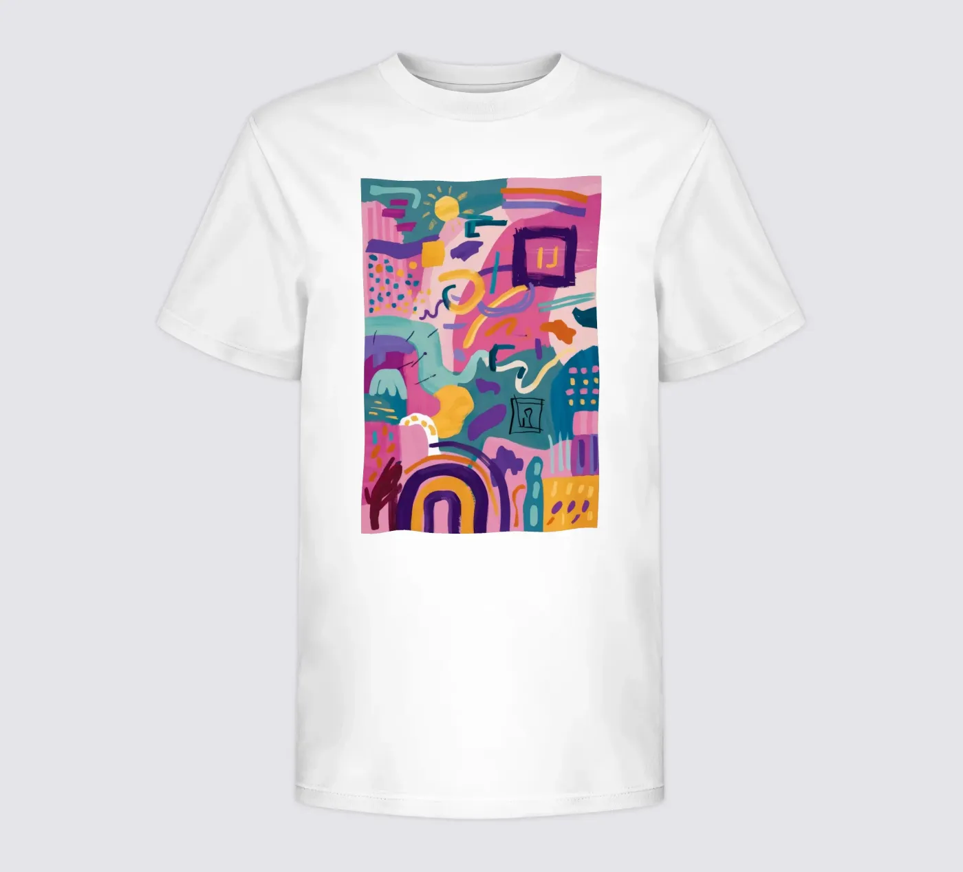 Codice colore ritmico t-shirt bambini da Zep Layers