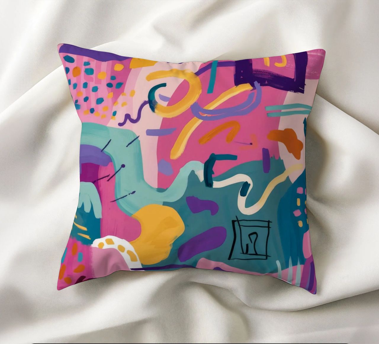 Codice colore ritmico cuscino da Zep Layers