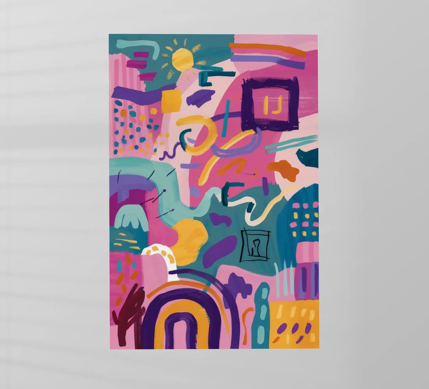 Rhythmic Color Code backlit folie van Zep Layers