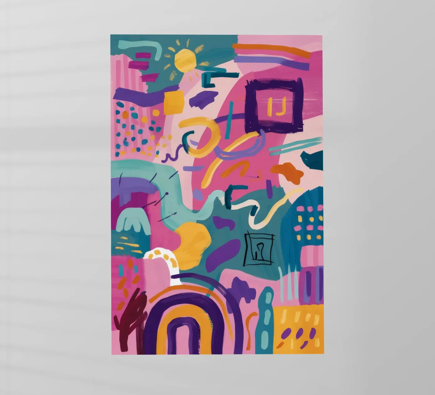 Rhythmic Color Code pellicola backlit da Zep Layers