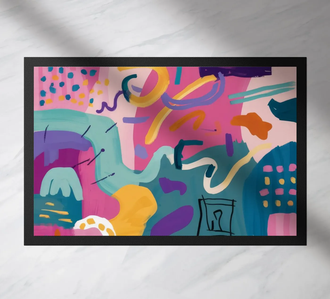 Codice colore ritmico zerbino da Zep Layers