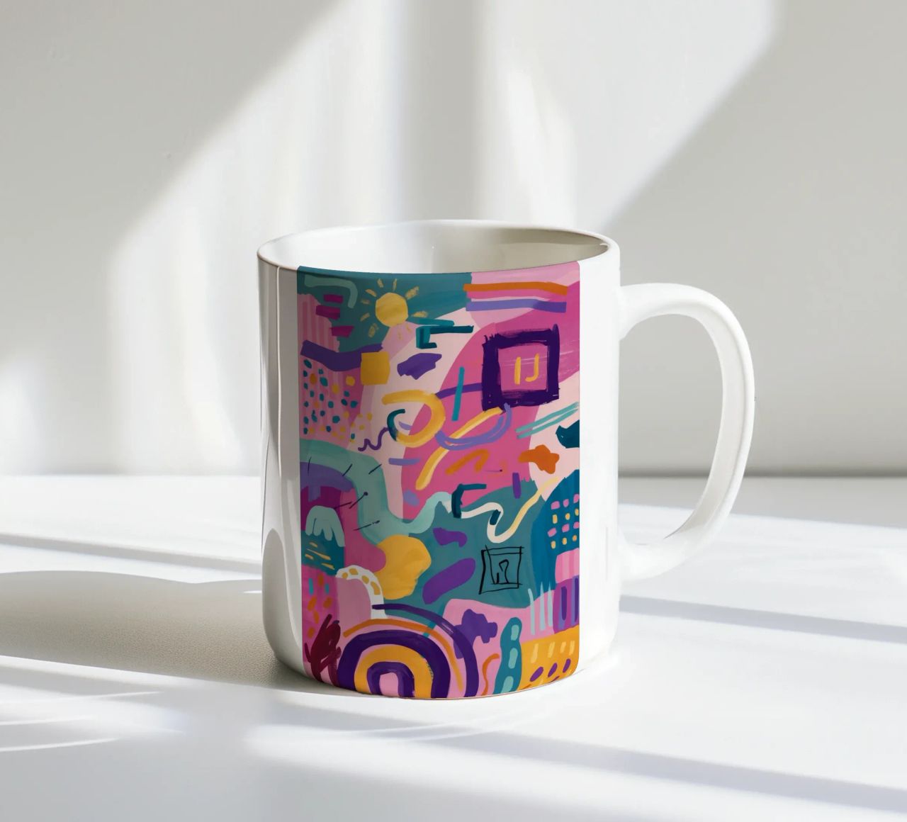 Codice colore ritmico tazza in ceramica da Zep Layers