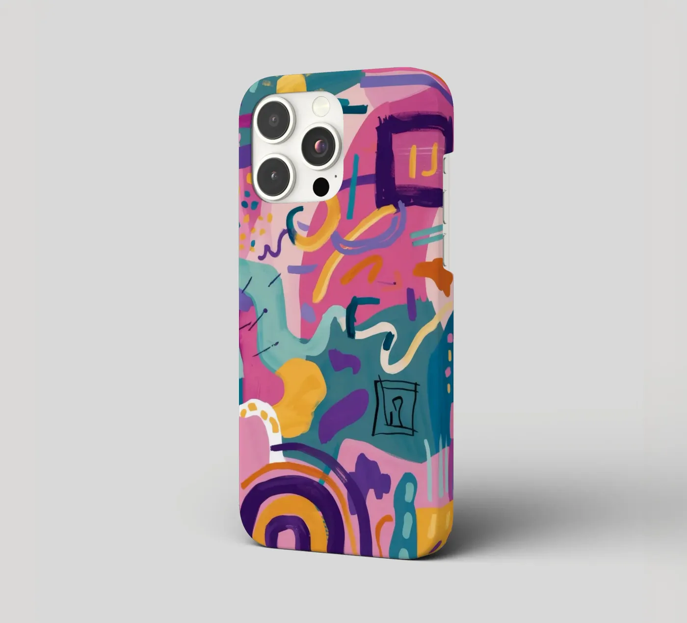 Rhythmic Color Code iphone case by Zep Layers