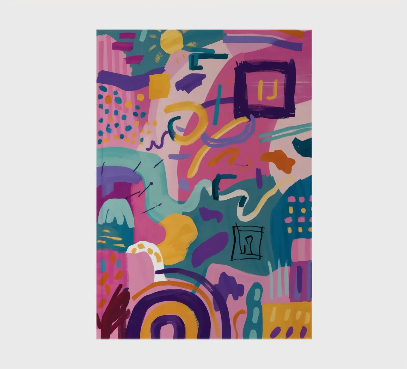 Rhythmic Color Code notebook by Zep Layers