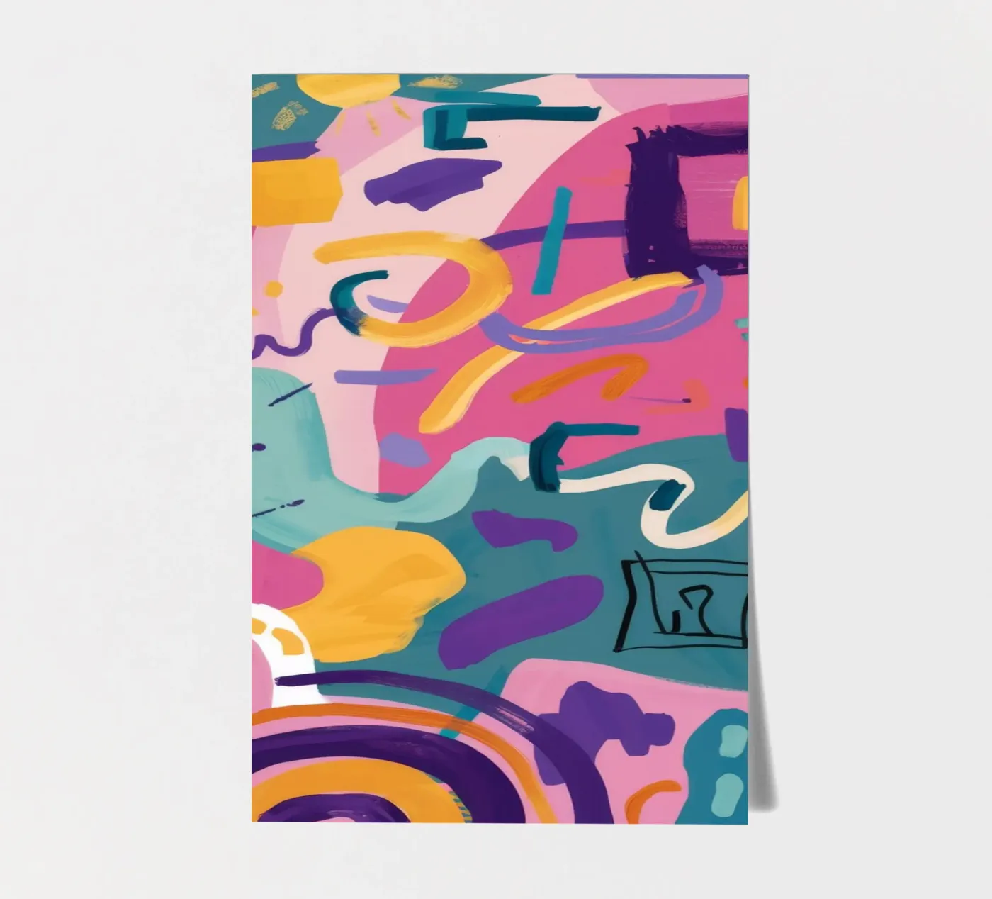 Rhythmischer Farbcode Stickerbogen von Zep Layers