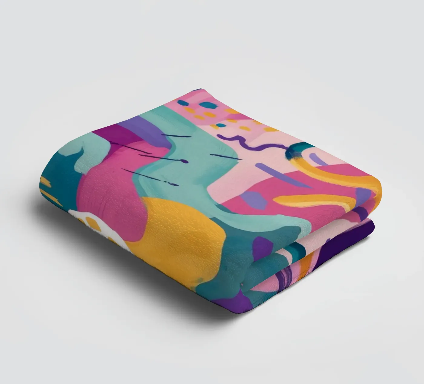 Rhythmic Color Code badhanddoek van Zep Layers