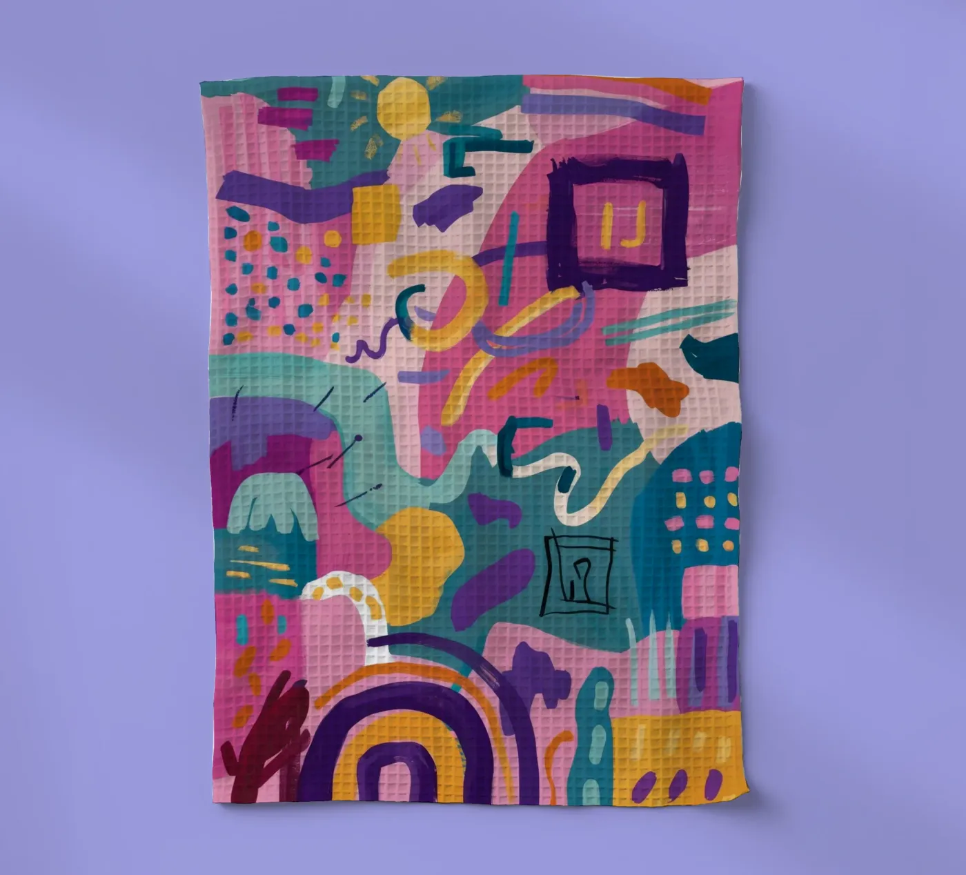 Rhythmic Color Code torchon de Zep Layers