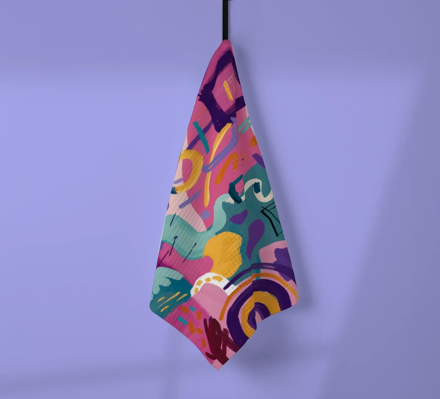 Rhythmic Color Code theedoek van Zep Layers