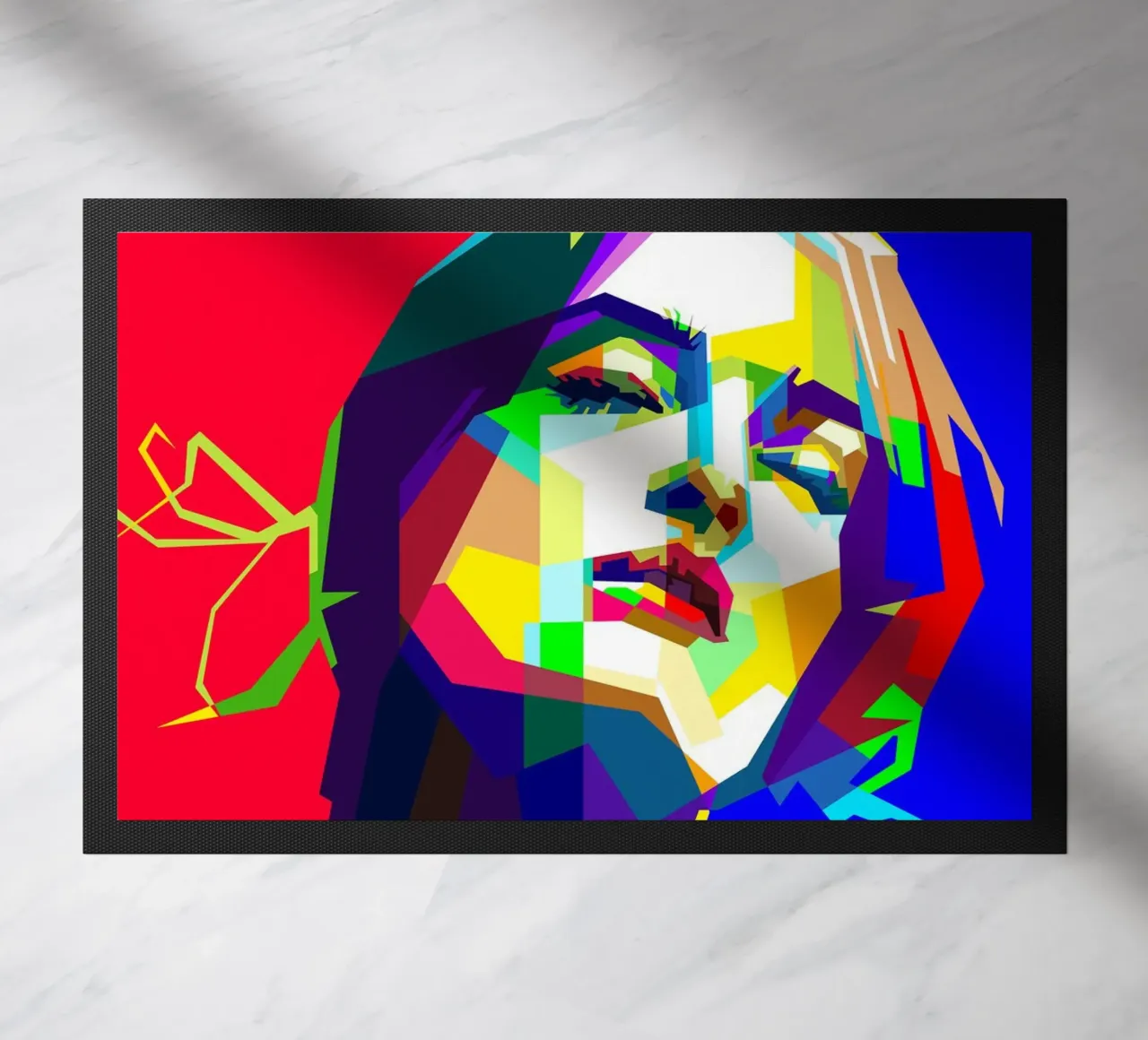 Charlotte Le Bon Film Actress WPAP Trending Now doormat by Artkreator
