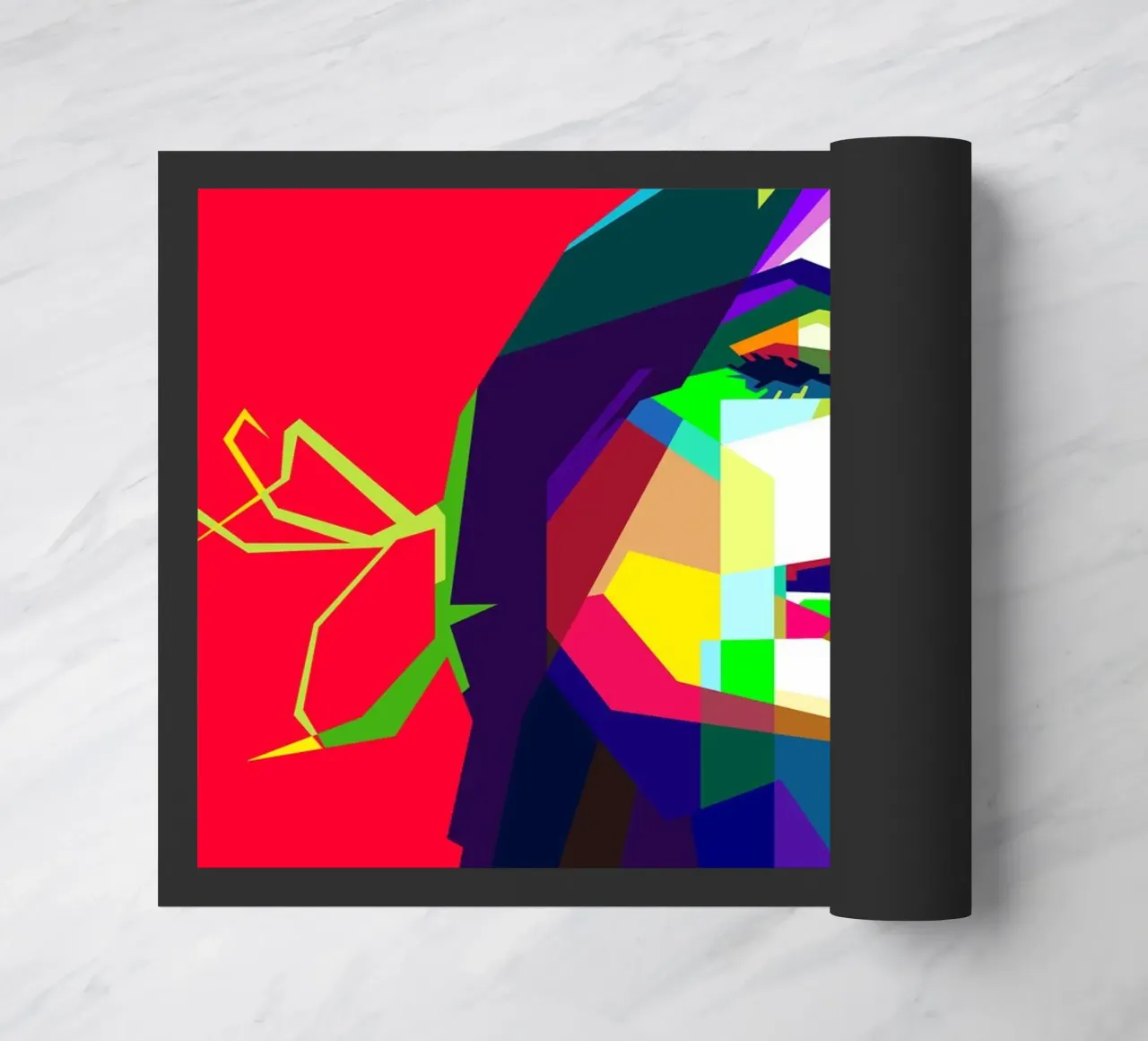 Charlotte Le Bon Film Actress WPAP Trending Now doormat by Artkreator