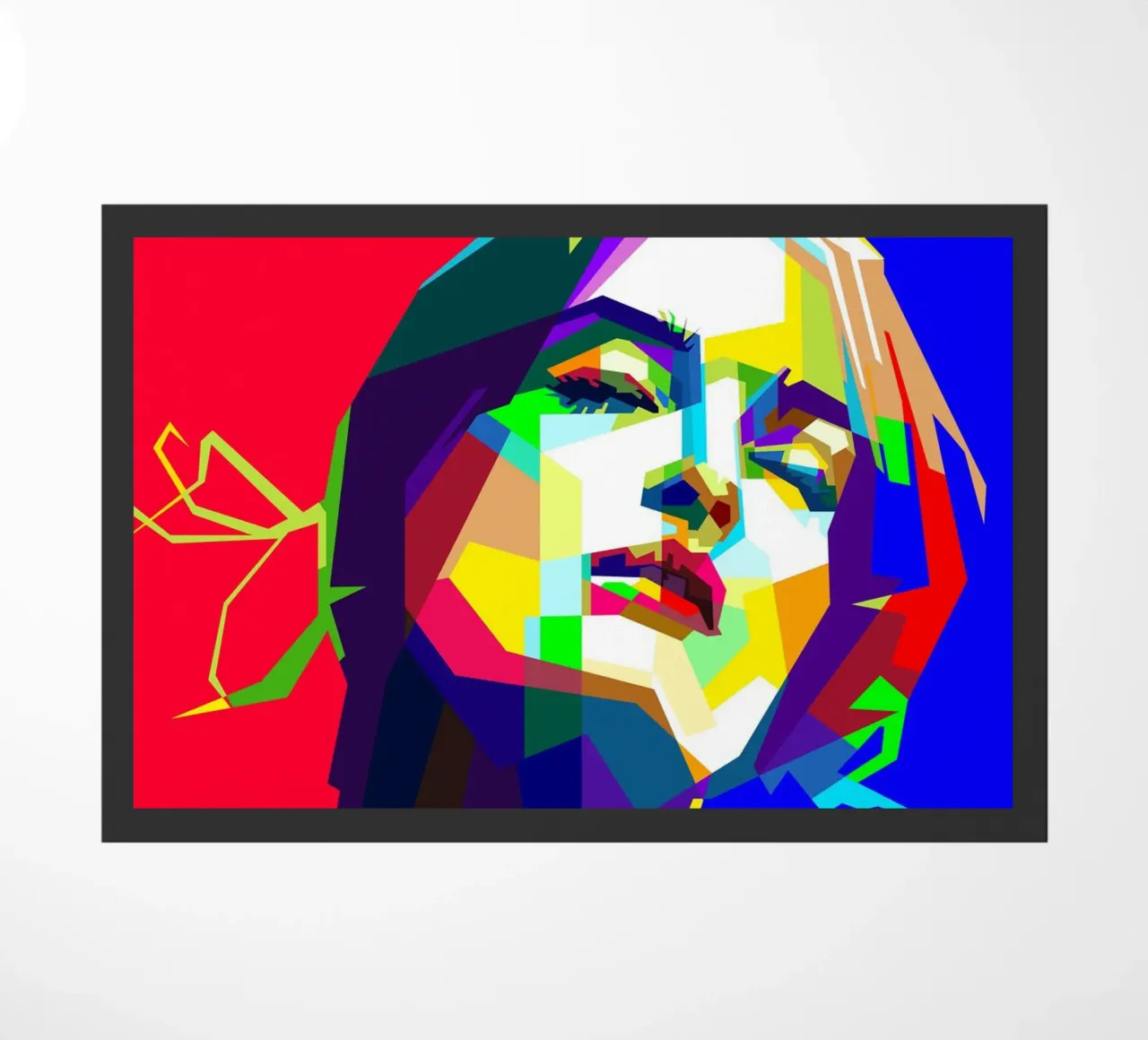 Charlotte Le Bon Film Actress WPAP Trending Now doormat by Artkreator