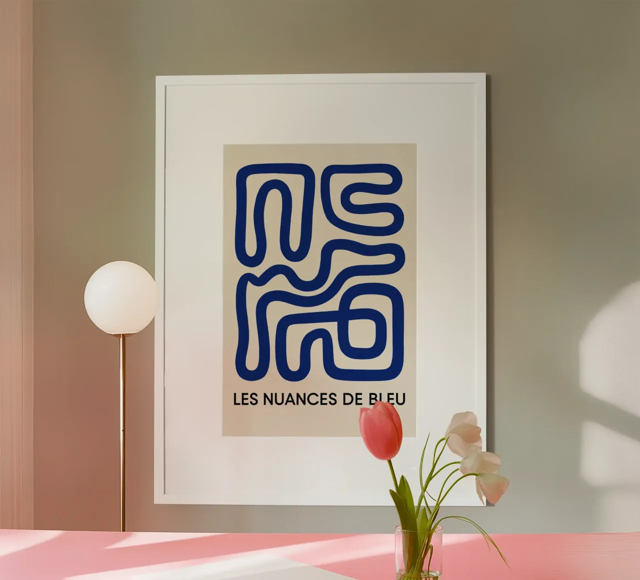 Nuances De Bleu poster da treechild