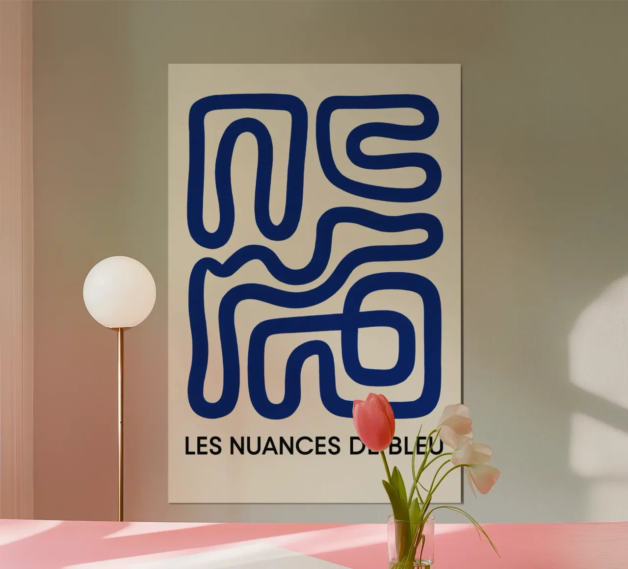 Nuances De Bleu poster da treechild