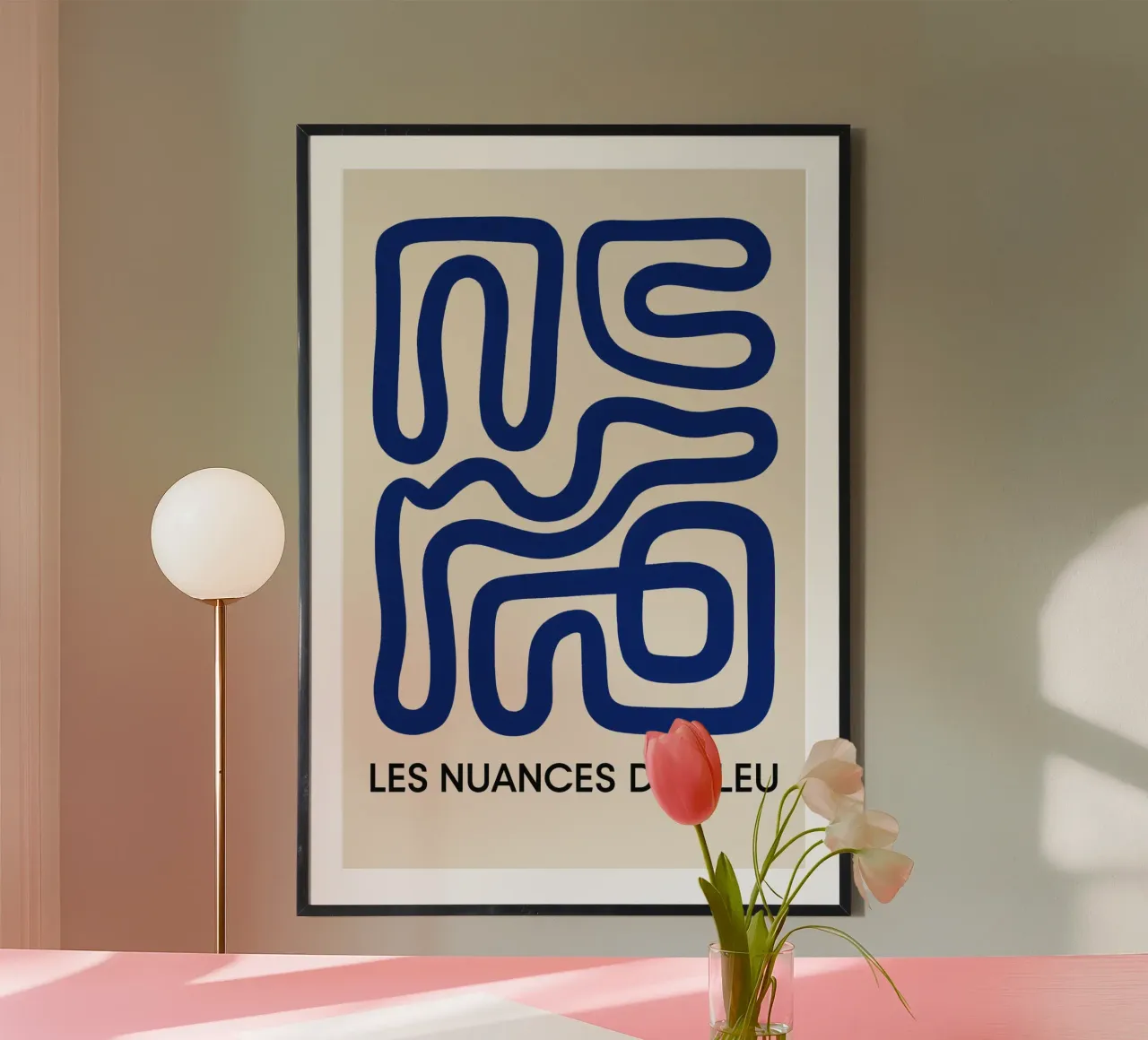 Nuances De Bleu poster da treechild