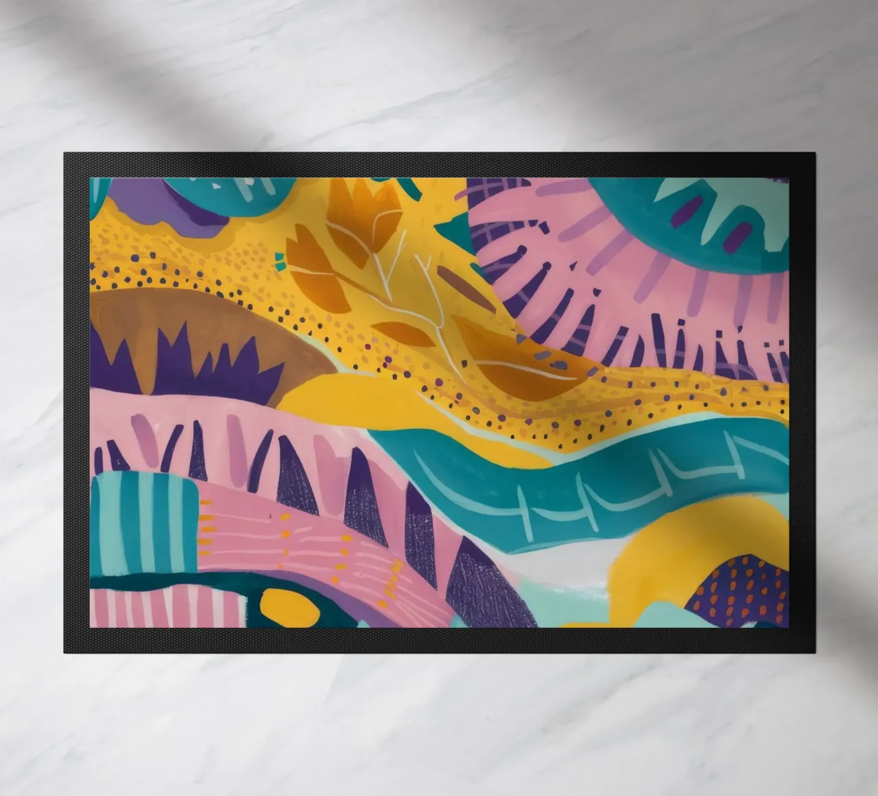 Schlangengarten Echo Fußmatte von Zep Layers