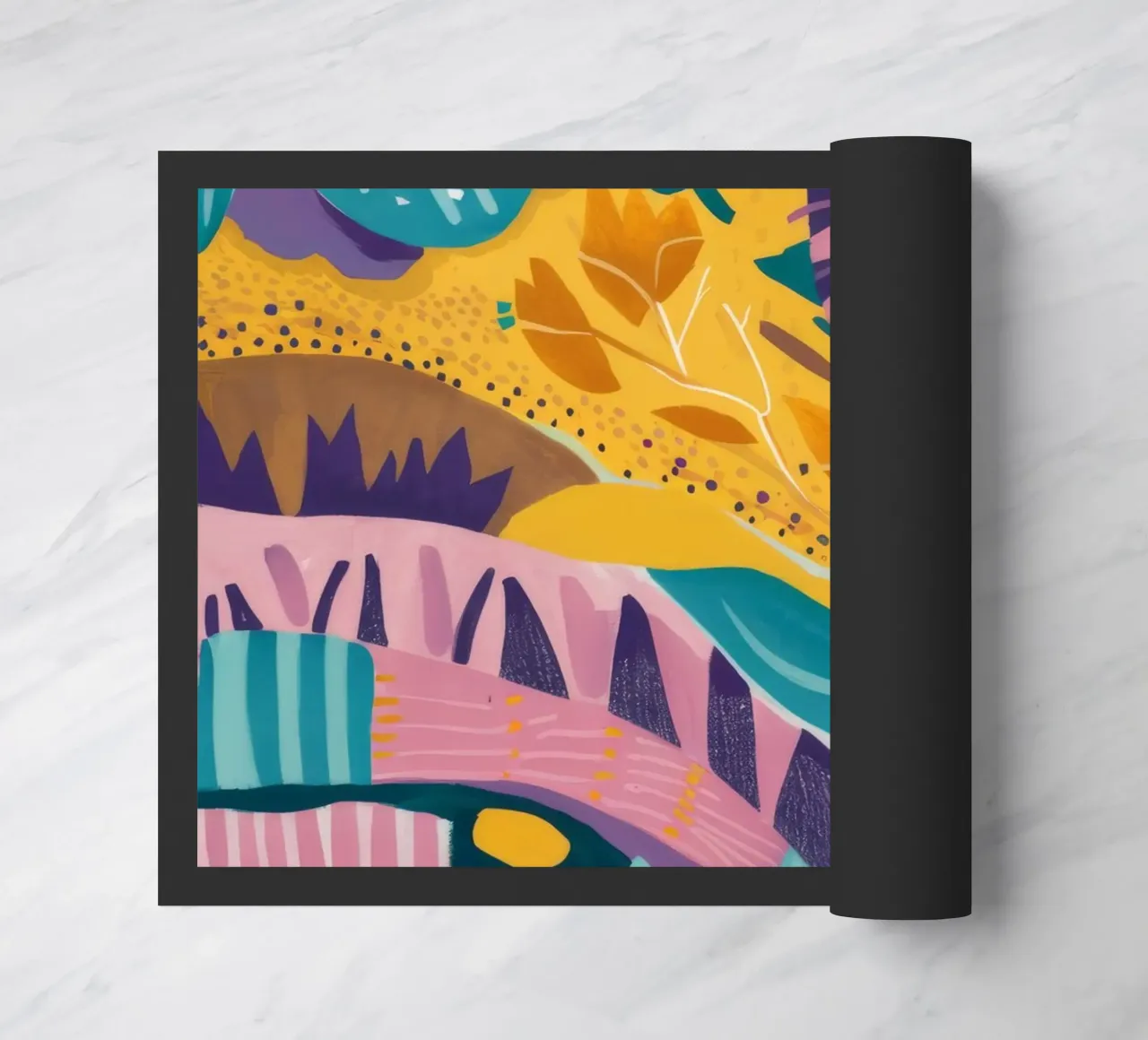 Schlangengarten Echo Fußmatte von Zep Layers