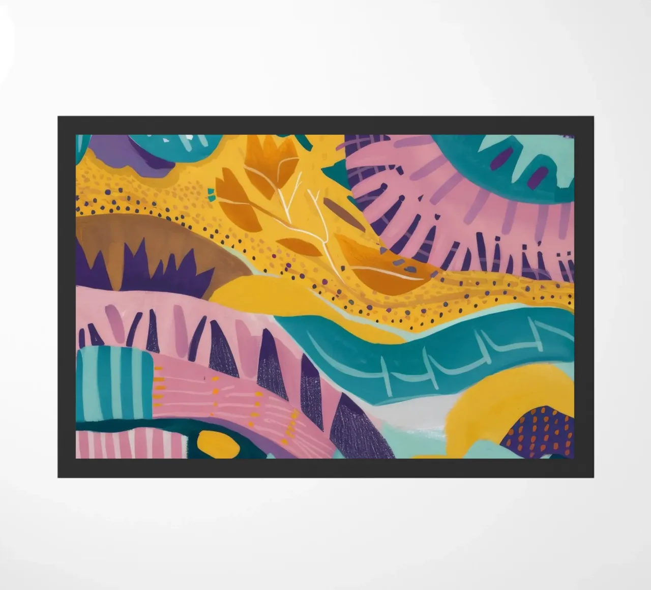 Schlangengarten Echo Fußmatte von Zep Layers