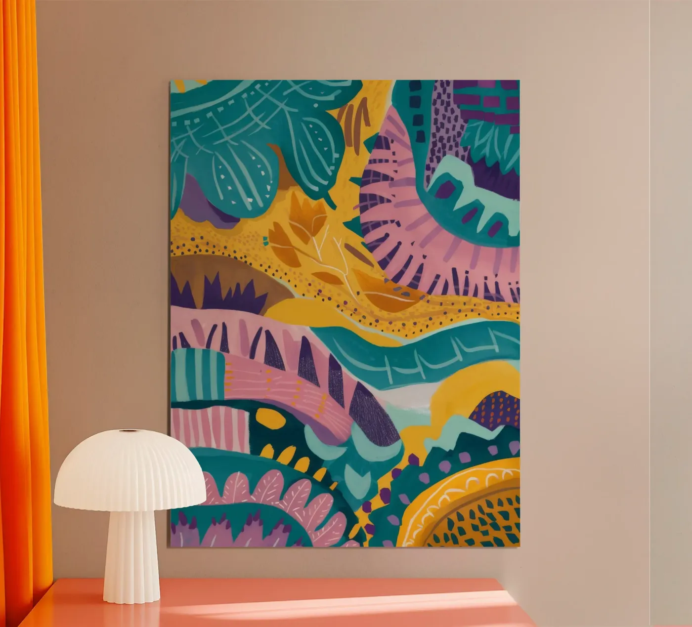 Serpent Garden Echo Poster von Zep Layers