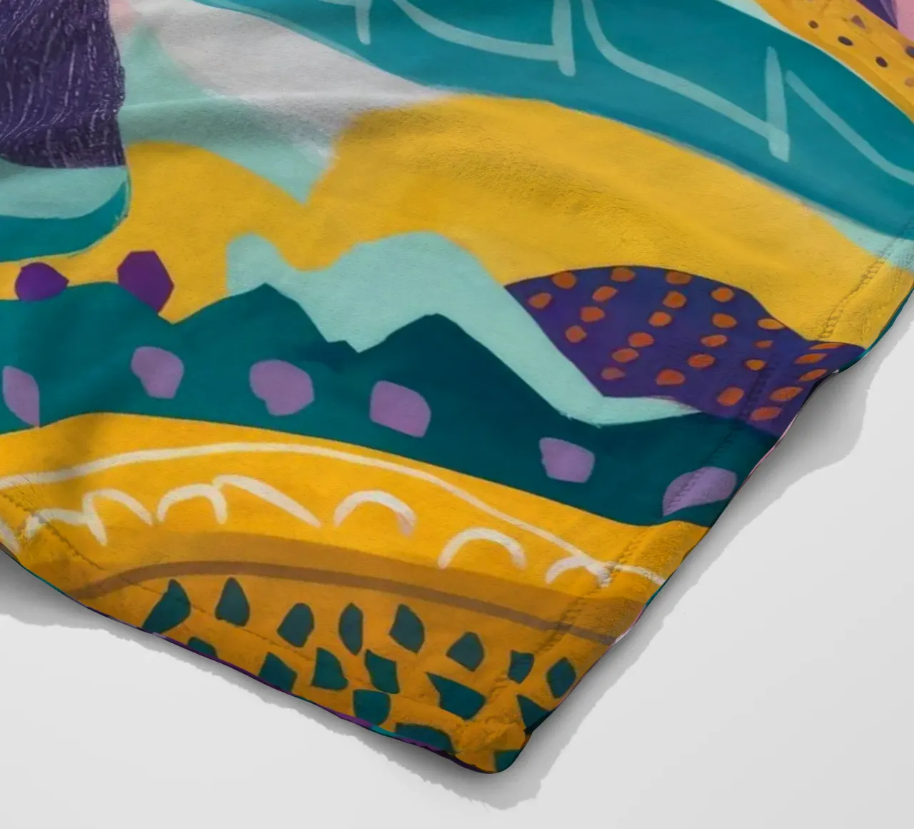 Schlangengarten Echo Fleecedecke von Zep Layers