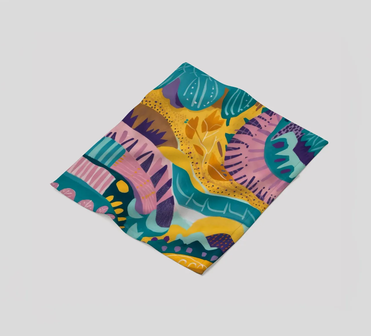 Schlangengarten Echo Fleecedecke von Zep Layers