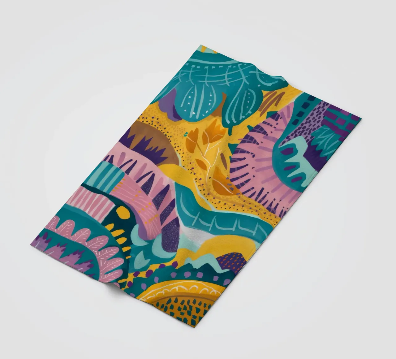 Schlangengarten Echo Fleecedecke von Zep Layers