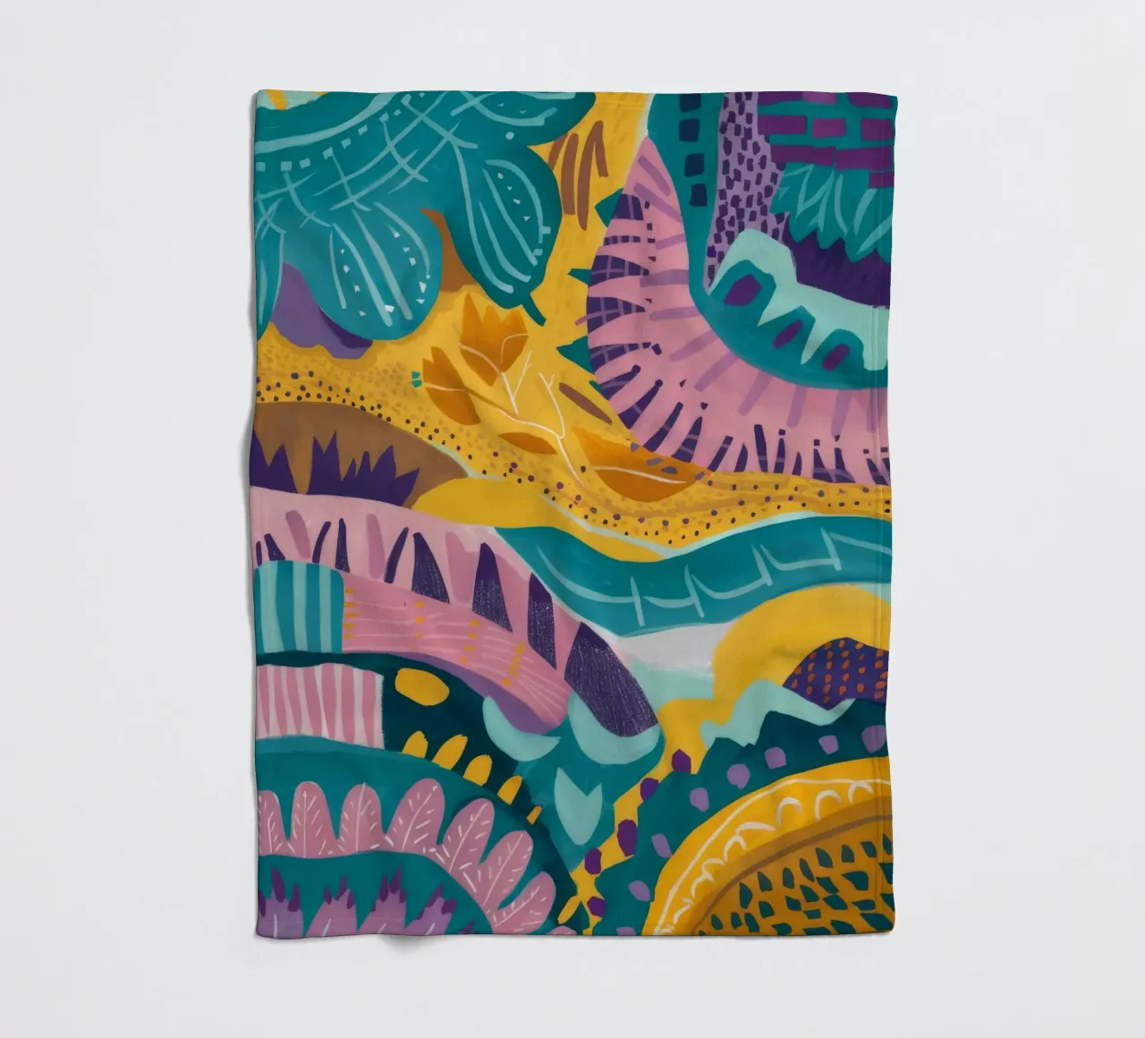 Schlangengarten Echo Fleecedecke von Zep Layers