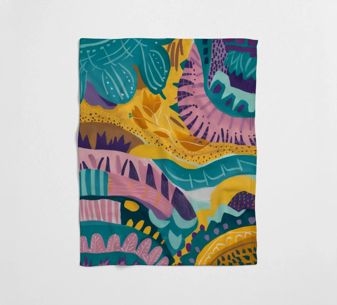 Schlangengarten Echo Fleecedecke von Zep Layers