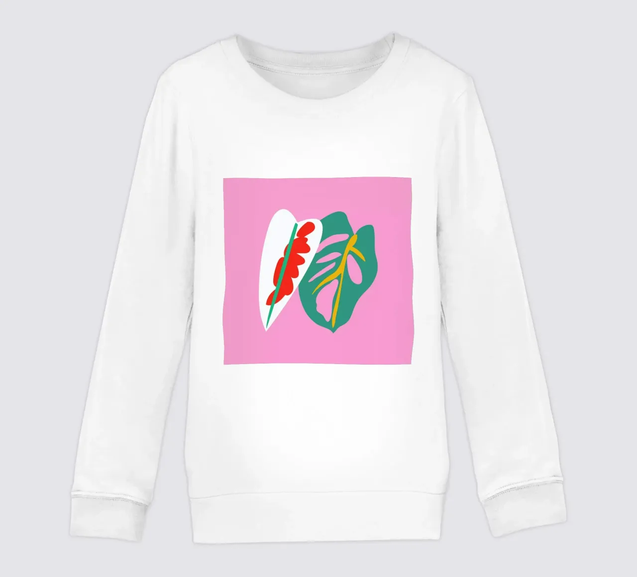 Caladium Monstera Illo Study felpa bambino da Mariery Young