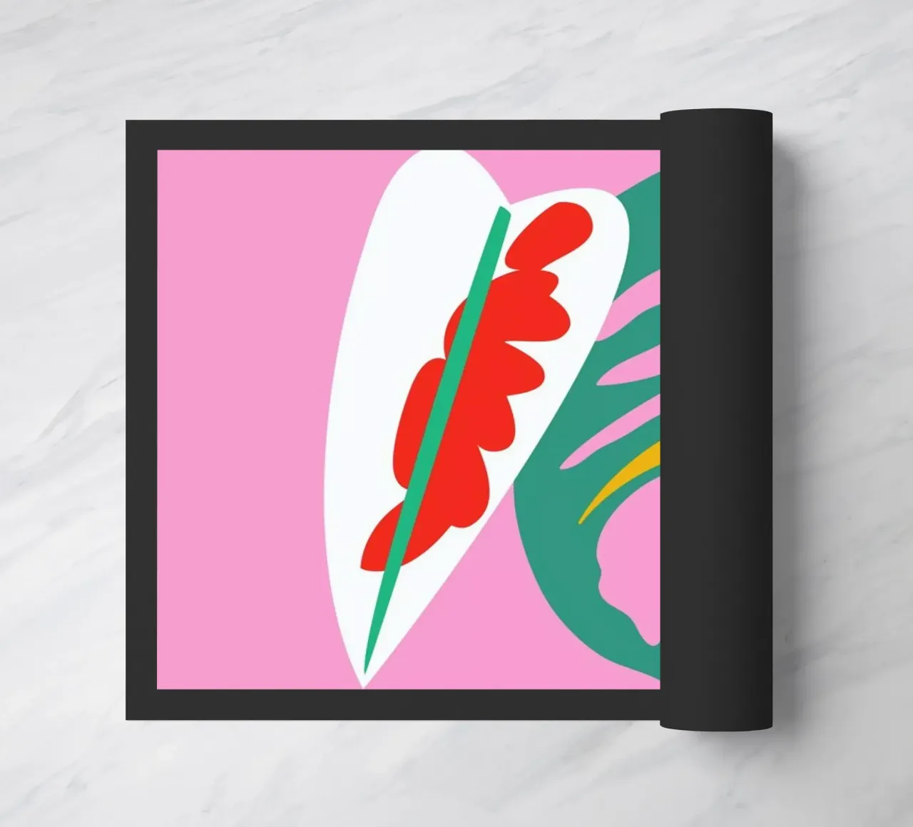 Caladium Monstera Illo Study zerbino da Mariery Young