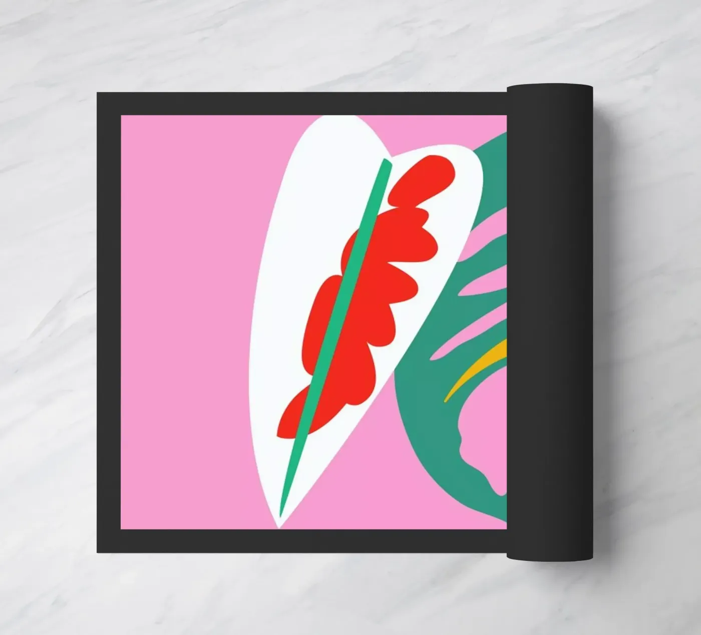 Caladium Monstera Illo Study zerbino da Mariery Young