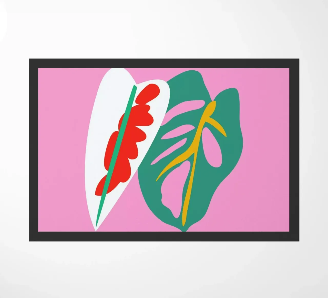 Caladium Monstera Illo Study zerbino da Mariery Young
