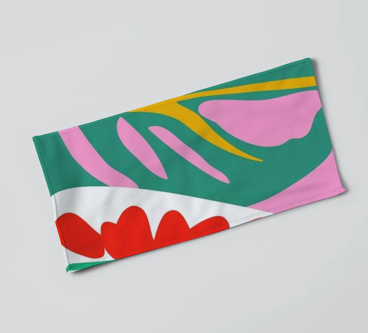 Caladium Monstera Illo Study asciugamano da bagno da Mariery Young