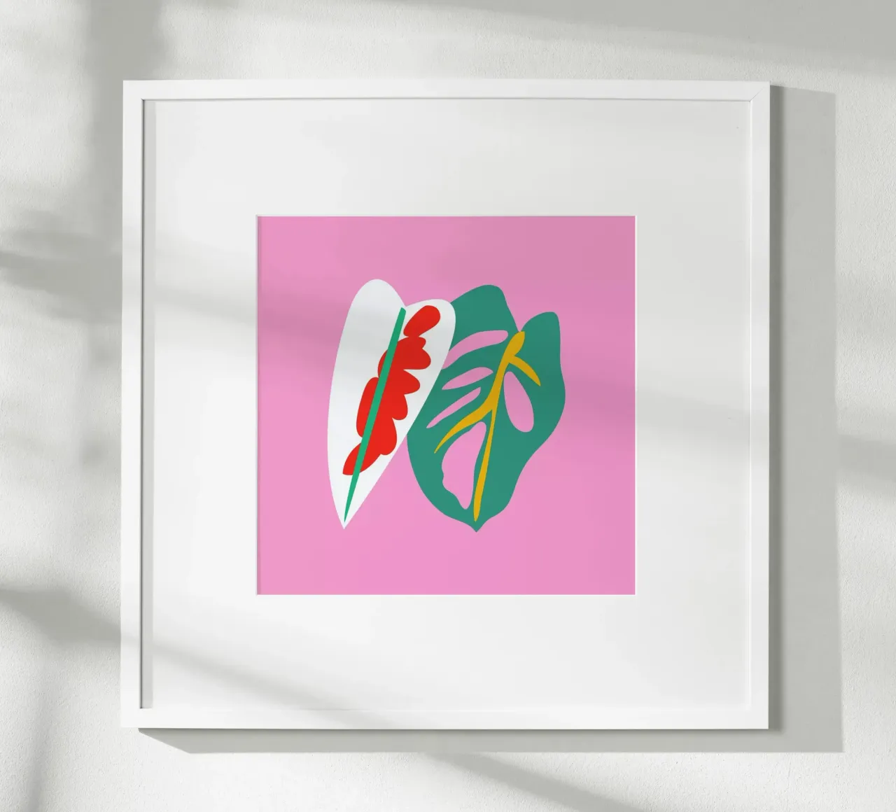 Caladium Monstera Illo Study carta hahnemühle da Mariery Young