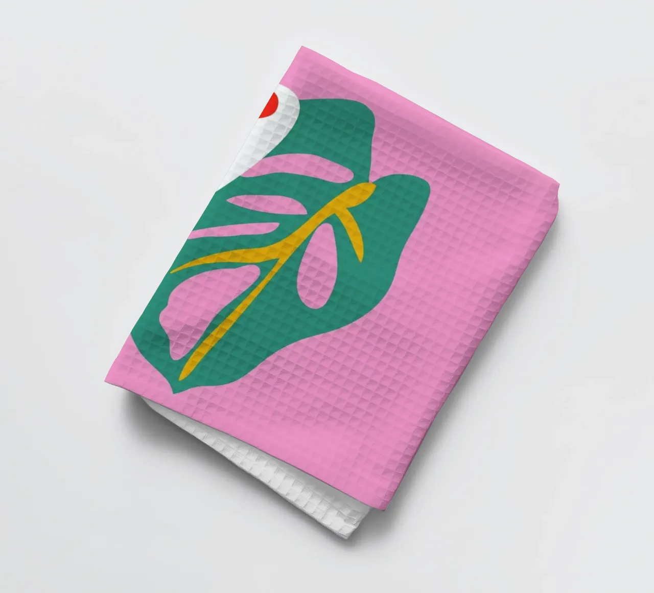 Caladium Monstera Illo Study canovaccio da cucina da Mariery Young