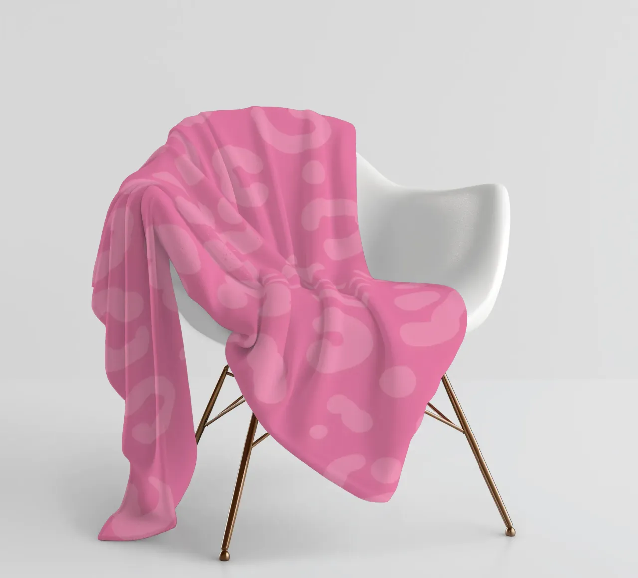 Leoprint 2 fleecedeken van Julia Reyelt