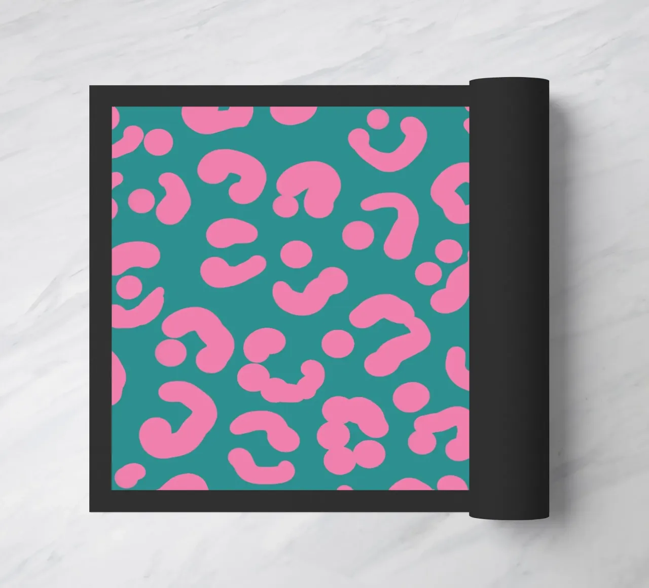 Leoprint 4 deurmat van Julia Reyelt