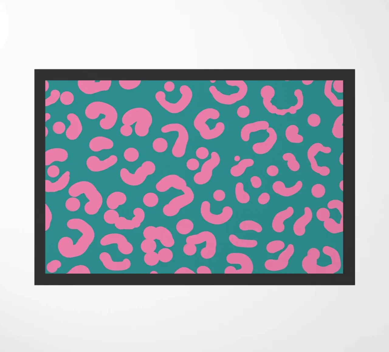 Leoprint 4 deurmat van Julia Reyelt