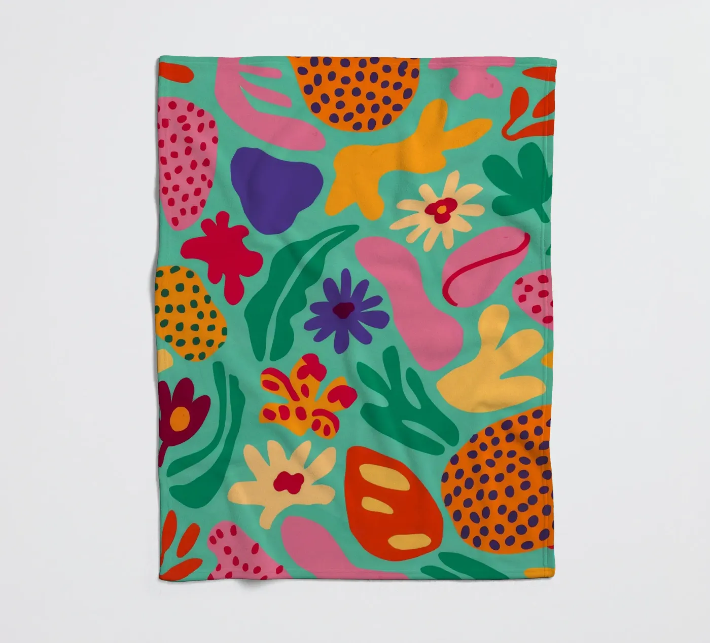 Playful Flora Dance fleecedeken van Zep Layers