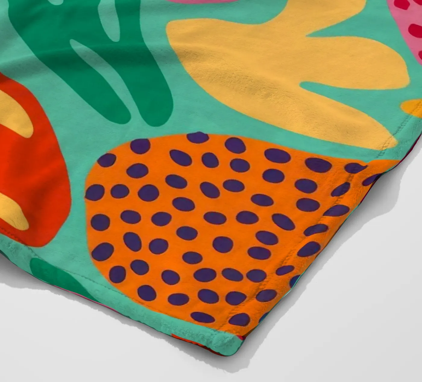 Playful Flora Dance fleecedeken van Zep Layers