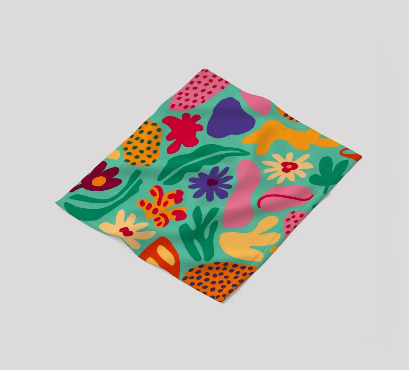 Playful Flora Dance fleecedeken van Zep Layers